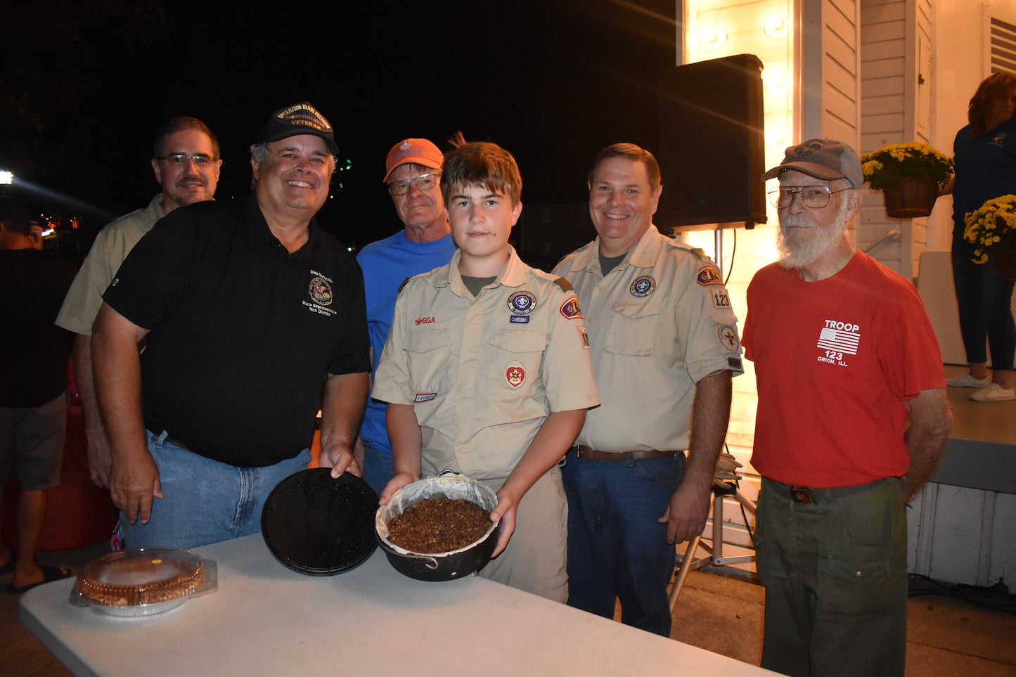 2022 Orion Fall Festival pie auction
