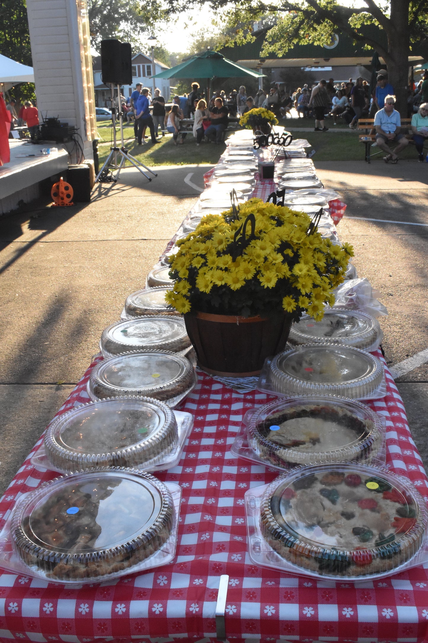 2022 Orion Fall Festival pie auction